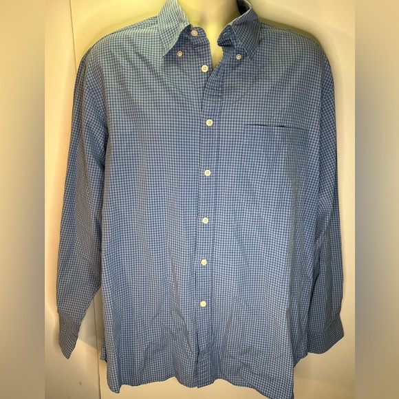 Gap men’s 2 ply poplin shirt size large 100%cotton 80’s button down collar - Picture 1 of 4